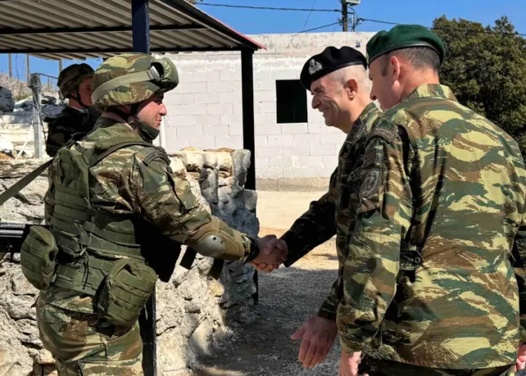 Επίσκεψη Αρχηγού ΓΕΣ στην Περιοχή Ευθύνης της 95 ΑΔΤΕ