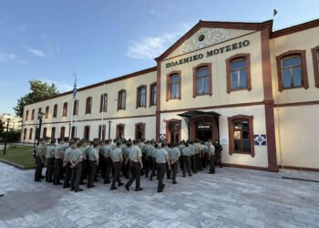 Επίσκεψη Ευελπίδων IVης Τάξης στο Πολεμικό Μουσείο/Παράρτημα Θεσσαλονίκης (ΦΩΤΟ)