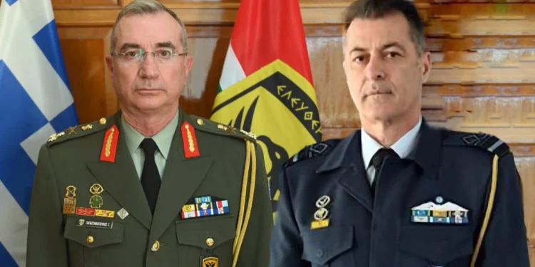 Οι κρίσεις άνοιξαν τον δρόμο για υποστολή Σημαίας στην 1η Στρατιά–Ο ΓΕΠΣ στην Λάρισα–Παραμένει ο A/ΑΤΑ